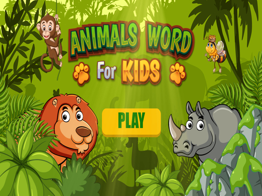 Animals Word for Kids | Play HTML5 Games